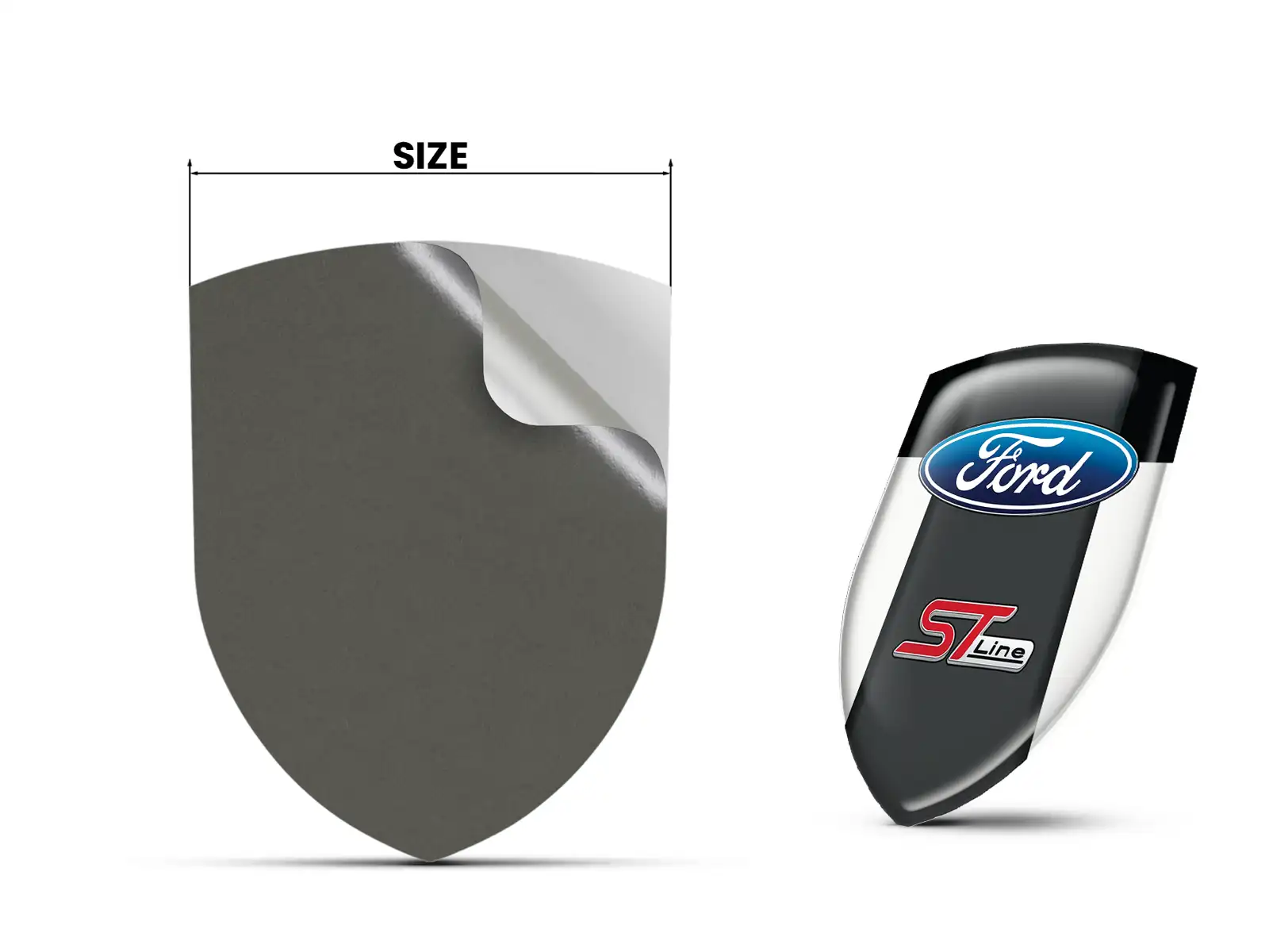 Ford Emblemas Auto Personalizados Resistentes Estrella